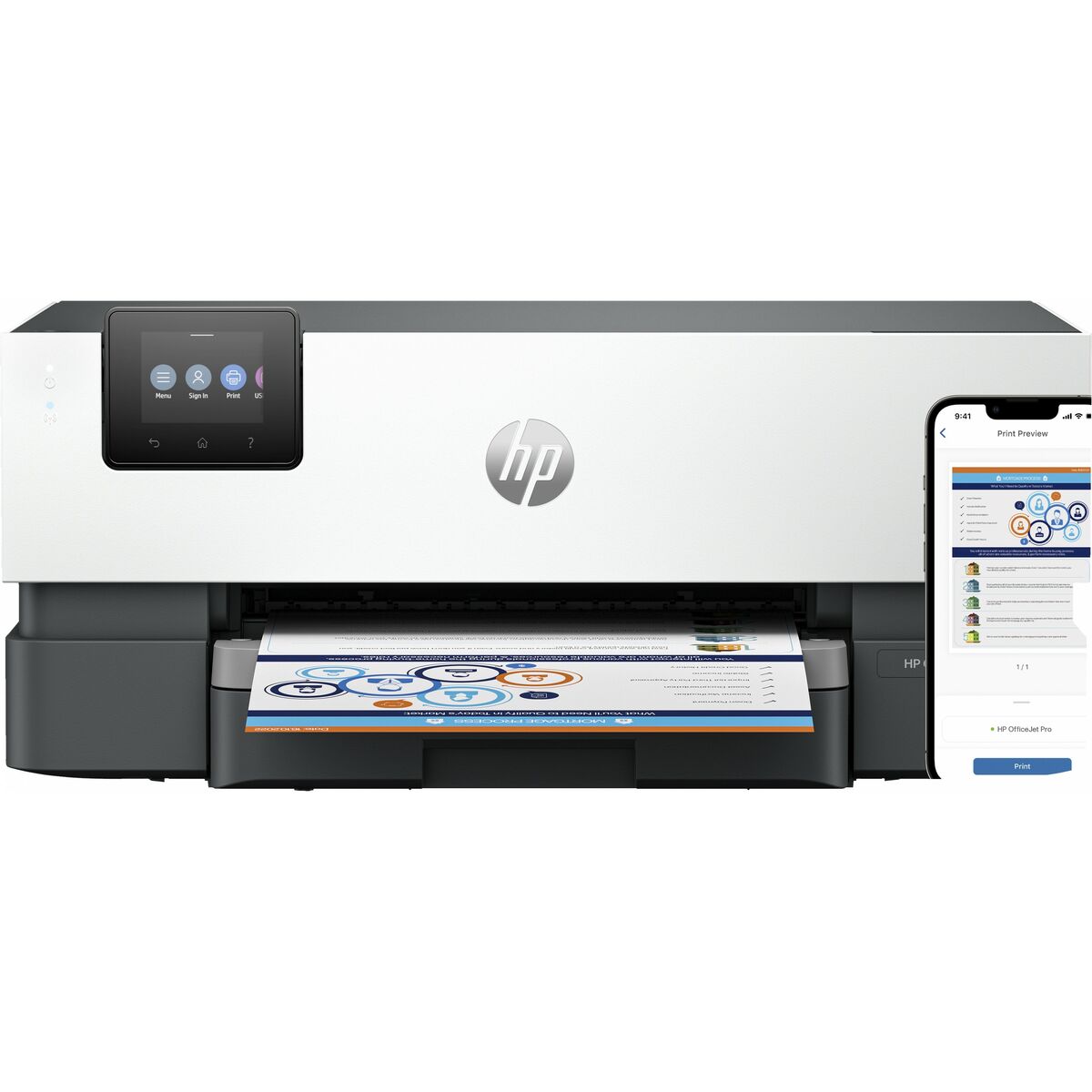 Nyomtató HP Pro 9110B